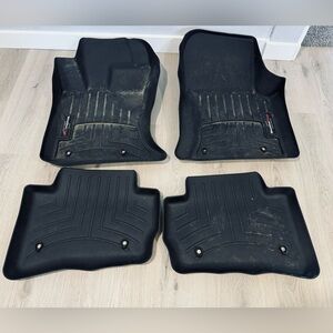 WeatherTech Mats: Jaguar F-Pace 2017-2022